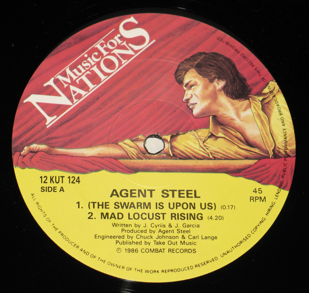 High Resolution Photo #12 AGENT STEEL Mad Locust https://vinyl-records.nl 